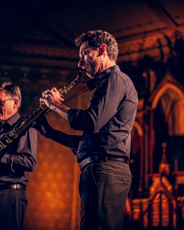 Gustavo Arthur Müller no sax soprano